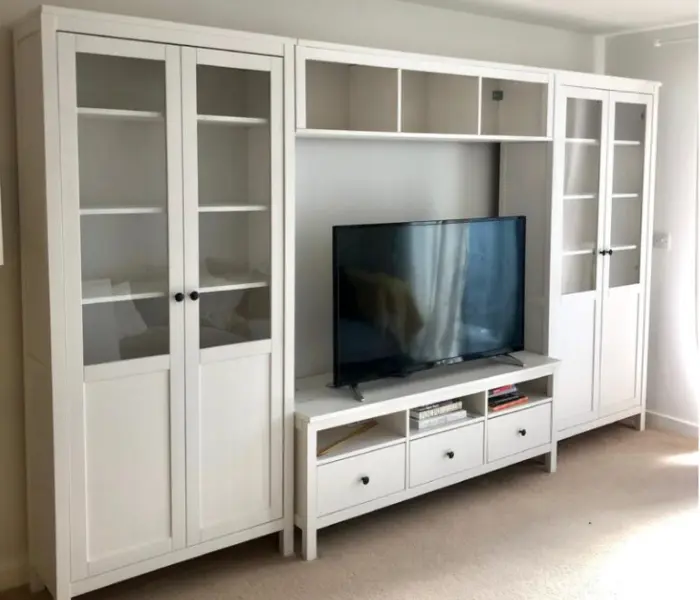 Professional assembly of a complex IKEA sideboard and media unit in London